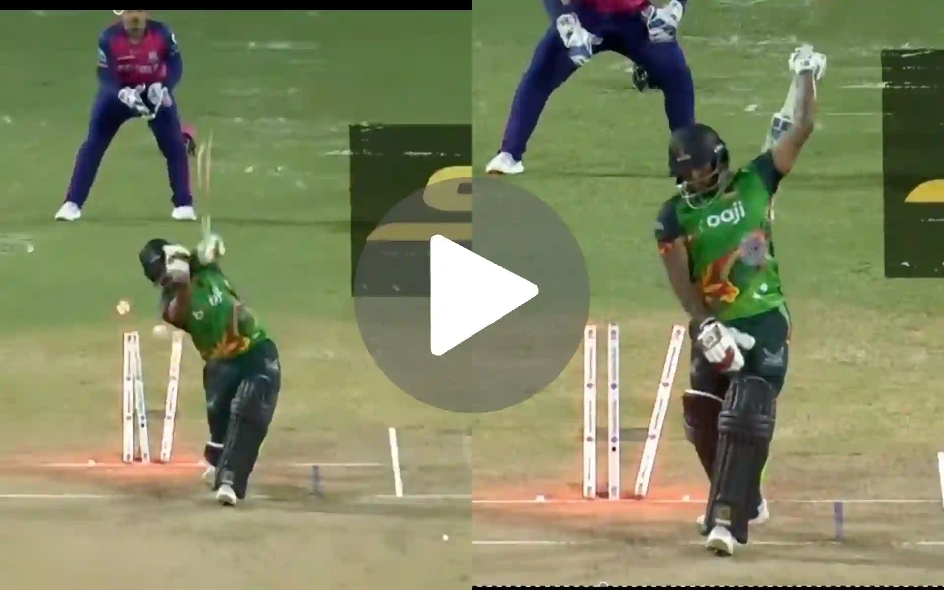 [Watch] Obed McCoy Leaves Wanindu Hasaranga Startled With A Slower Delivery In CPL 2024